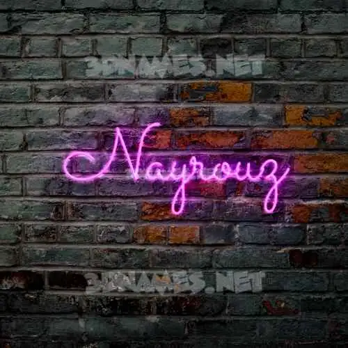 nayrouz in Pink Neon style - 3D name wallpaper nayrouz in Pink Neon style - 3D name wallpaper