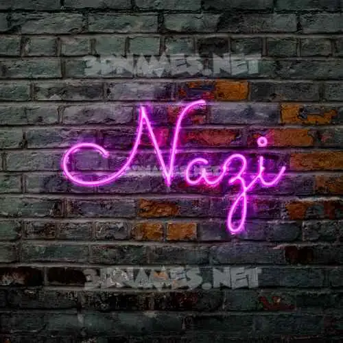 nazi in Pink Neon style - 3D name wallpaper nazi in Pink Neon style - 3D name wallpaper