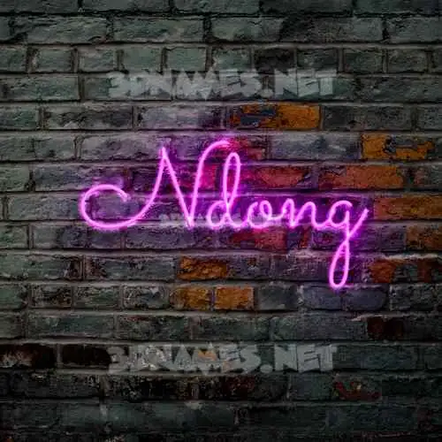 ndong in Pink Neon style - 3D name wallpaper ndong in Pink Neon style - 3D name wallpaper