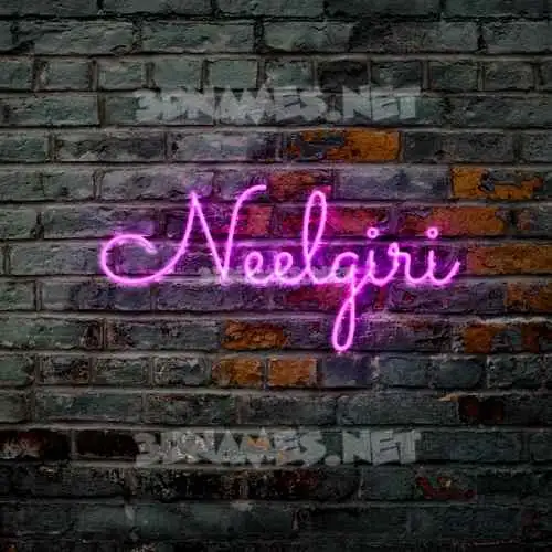 neelgiri in Pink Neon style - 3D name wallpaper neelgiri in Pink Neon style - 3D name wallpaper