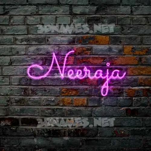 neeraja in Pink Neon style - 3D name wallpaper neeraja in Pink Neon style - 3D name wallpaper