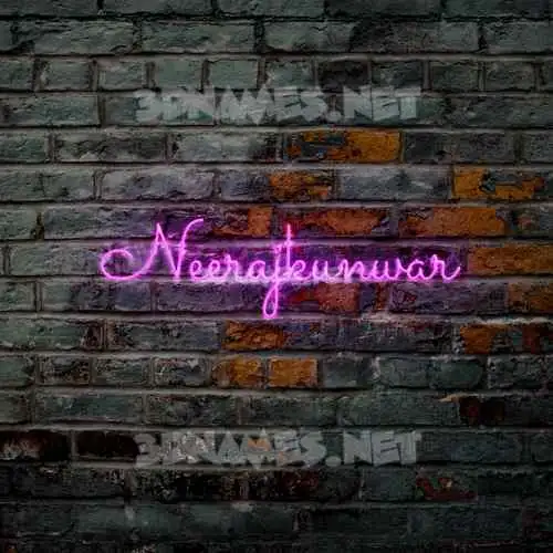 neerajkunwar in Pink Neon style - 3D name wallpaper neerajkunwar in Pink Neon style - 3D name wallpaper
