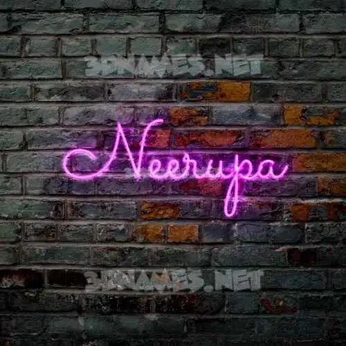 neerupa in Pink Neon style - 3D name wallpaper neerupa in Pink Neon style - 3D name wallpaper