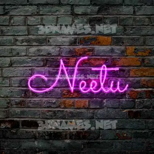 neetu in Pink Neon style - 3D name wallpaper neetu in Pink Neon style - 3D name wallpaper