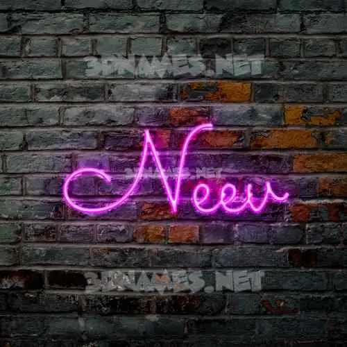 neev in Pink Neon style - 3D name wallpaper neev in Pink Neon style - 3D name wallpaper