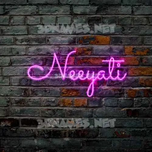neeyati in Pink Neon style - 3D name wallpaper neeyati in Pink Neon style - 3D name wallpaper