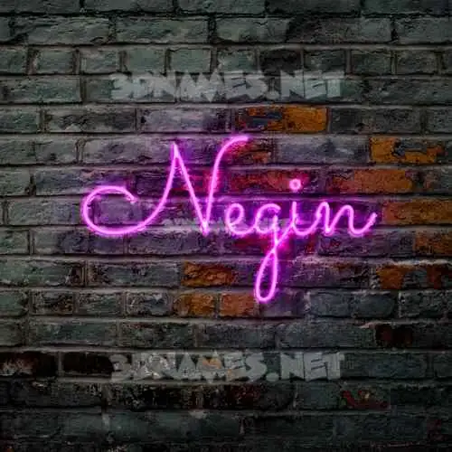 negin in Pink Neon style - 3D name wallpaper negin in Pink Neon style - 3D name wallpaper