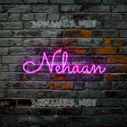 nehaan in Pink Neon style - 3D name wallpaper nehaan in Pink Neon style - 3D name wallpaper