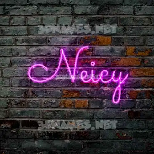 neicy in Pink Neon style - 3D name wallpaper neicy in Pink Neon style - 3D name wallpaper