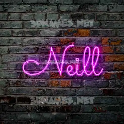 neill in Pink Neon style - 3D name wallpaper neill in Pink Neon style - 3D name wallpaper