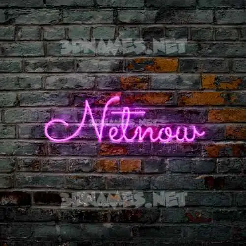 netnow in Pink Neon style - 3D name wallpaper netnow in Pink Neon style - 3D name wallpaper