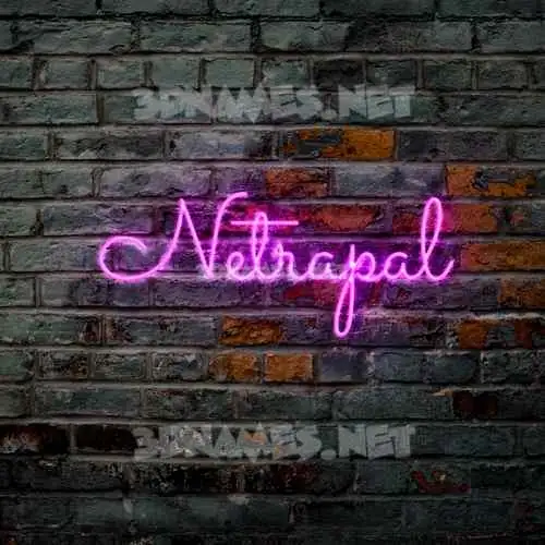 netrapal in Pink Neon style - 3D name wallpaper netrapal in Pink Neon style - 3D name wallpaper