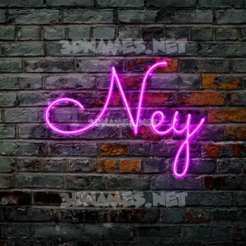 ney in Pink Neon style - 3D name wallpaper ney in Pink Neon style - 3D name wallpaper