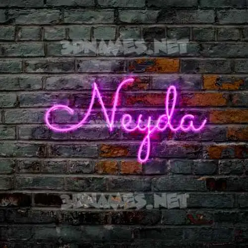 neyda in Pink Neon style - 3D name wallpaper neyda in Pink Neon style - 3D name wallpaper