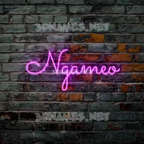 ngameo in Pink Neon style - 3D name wallpaper ngameo in Pink Neon style - 3D name wallpaper