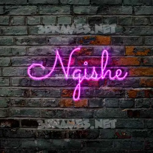ngishe in Pink Neon style - 3D name wallpaper ngishe in Pink Neon style - 3D name wallpaper