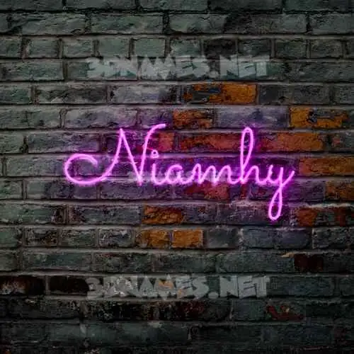 niamhy in Pink Neon style - 3D name wallpaper niamhy in Pink Neon style - 3D name wallpaper