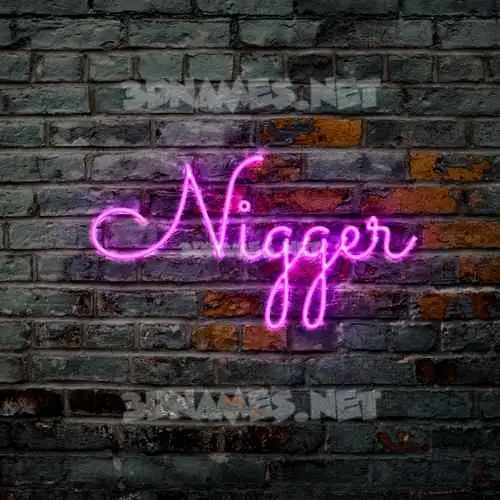nigger in Pink Neon style - 3D name wallpaper nigger in Pink Neon style - 3D name wallpaper