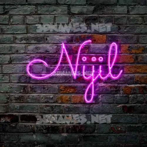 nijil in Pink Neon style - 3D name wallpaper nijil in Pink Neon style - 3D name wallpaper