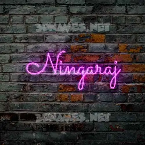 ningaraj in Pink Neon style - 3D name wallpaper ningaraj in Pink Neon style - 3D name wallpaper