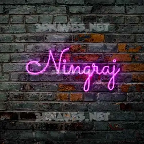 ningraj in Pink Neon style - 3D name wallpaper ningraj in Pink Neon style - 3D name wallpaper