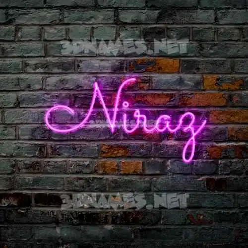 niraz in Pink Neon style - 3D name wallpaper niraz in Pink Neon style - 3D name wallpaper
