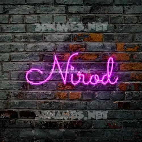 nirod in Pink Neon style - 3D name wallpaper nirod in Pink Neon style - 3D name wallpaper