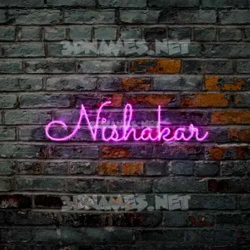 nishakar in Pink Neon style - 3D name wallpaper nishakar in Pink Neon style - 3D name wallpaper