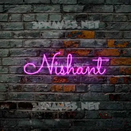 nishant in Pink Neon style - 3D name wallpaper nishant in Pink Neon style - 3D name wallpaper