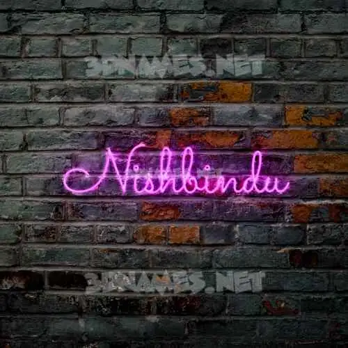 nishbindu in Pink Neon style - 3D name wallpaper nishbindu in Pink Neon style - 3D name wallpaper
