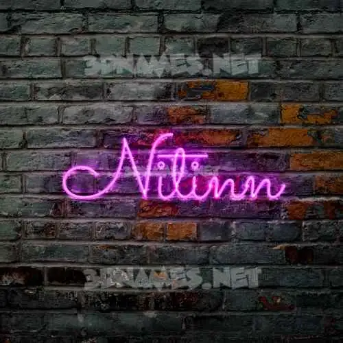 nitinn in Pink Neon style - 3D name wallpaper nitinn in Pink Neon style - 3D name wallpaper