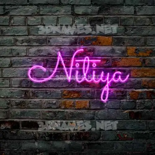 nitiya in Pink Neon style - 3D name wallpaper nitiya in Pink Neon style - 3D name wallpaper