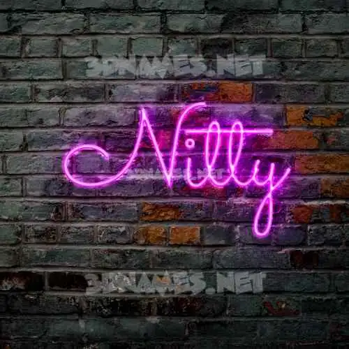 nitty in Pink Neon style - 3D name wallpaper nitty in Pink Neon style - 3D name wallpaper