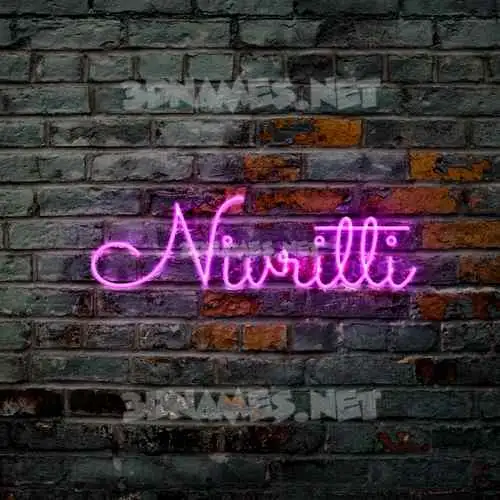nivritti in Pink Neon style - 3D name wallpaper nivritti in Pink Neon style - 3D name wallpaper