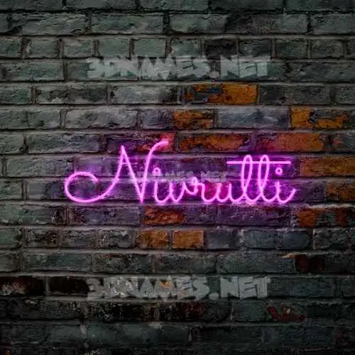 nivrutti in Pink Neon style - 3D name wallpaper nivrutti in Pink Neon style - 3D name wallpaper