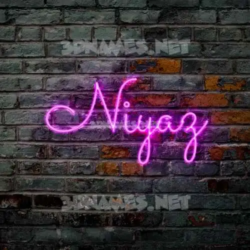 niyaz in Pink Neon style - 3D name wallpaper niyaz in Pink Neon style - 3D name wallpaper
