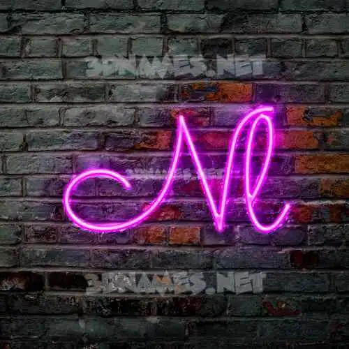 nl in Pink Neon style - 3D name wallpaper nl in Pink Neon style - 3D name wallpaper
