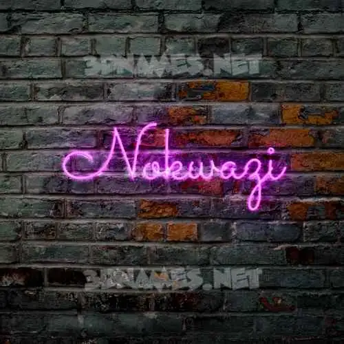 nokwazi in Pink Neon style - 3D name wallpaper nokwazi in Pink Neon style - 3D name wallpaper