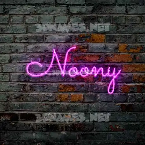 noony in Pink Neon style - 3D name wallpaper noony in Pink Neon style - 3D name wallpaper
