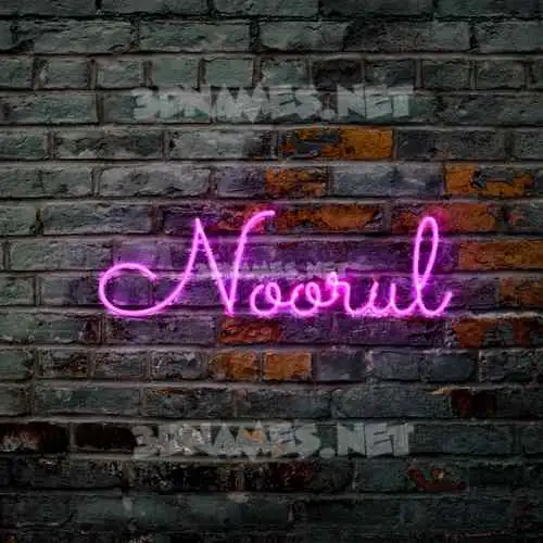 noorul in Pink Neon style - 3D name wallpaper noorul in Pink Neon style - 3D name wallpaper