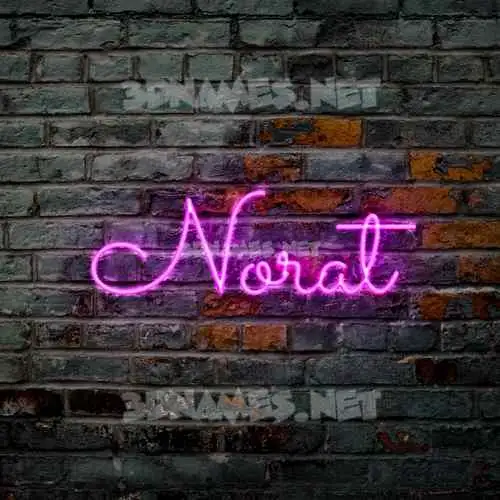 norat in Pink Neon style - 3D name wallpaper norat in Pink Neon style - 3D name wallpaper