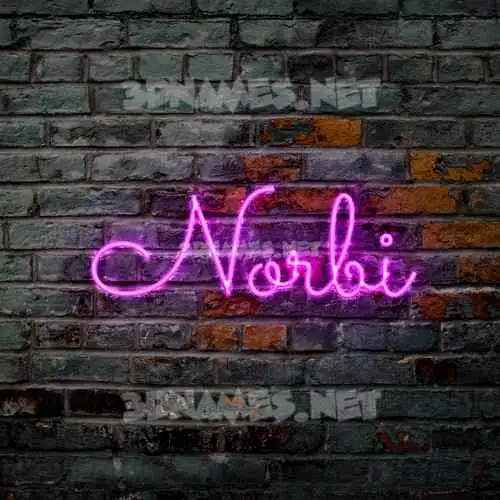 norbi in Pink Neon style - 3D name wallpaper norbi in Pink Neon style - 3D name wallpaper