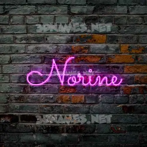 norine in Pink Neon style - 3D name wallpaper norine in Pink Neon style - 3D name wallpaper
