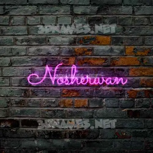 nosherwan in Pink Neon style - 3D name wallpaper nosherwan in Pink Neon style - 3D name wallpaper