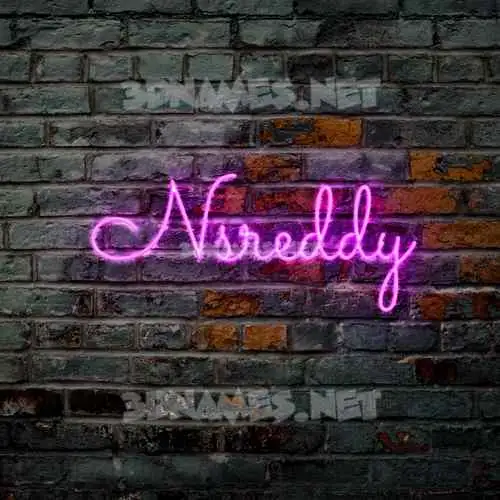 nsreddy in Pink Neon style - 3D name wallpaper nsreddy in Pink Neon style - 3D name wallpaper