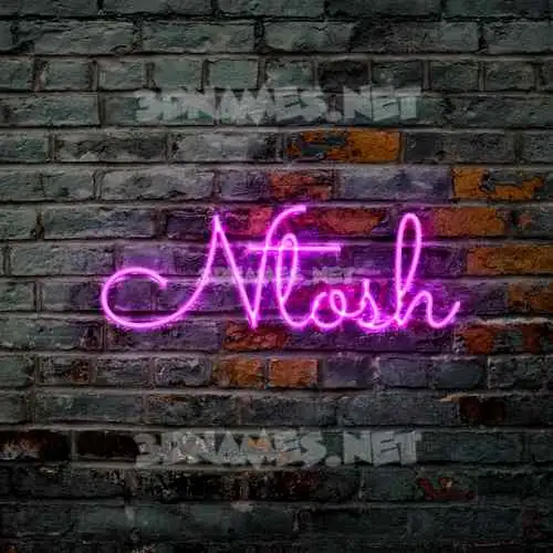 ntosh in Pink Neon style - 3D name wallpaper ntosh in Pink Neon style - 3D name wallpaper