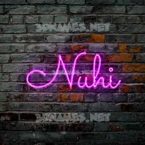 nuhi in Pink Neon style - 3D name wallpaper nuhi in Pink Neon style - 3D name wallpaper