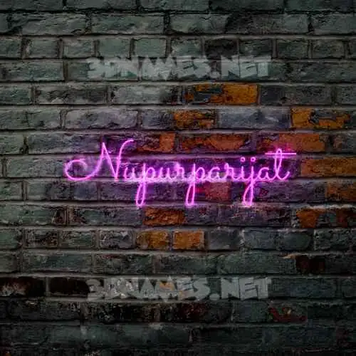 nupurparijat in Pink Neon style - 3D name wallpaper nupurparijat in Pink Neon style - 3D name wallpaper