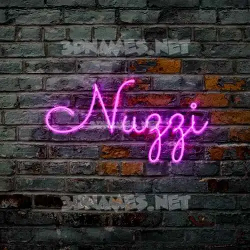 nuzzi in Pink Neon style - 3D name wallpaper nuzzi in Pink Neon style - 3D name wallpaper