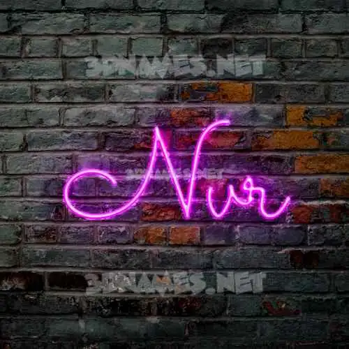 nvr in Pink Neon style - 3D name wallpaper nvr in Pink Neon style - 3D name wallpaper